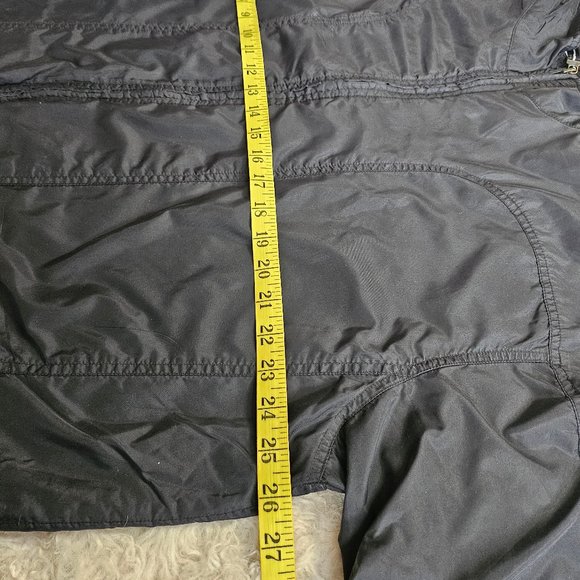 Vintage Nike Men's Black and White Full Zip Windbreaker Jacket Size XL - Picture 3 of 10
